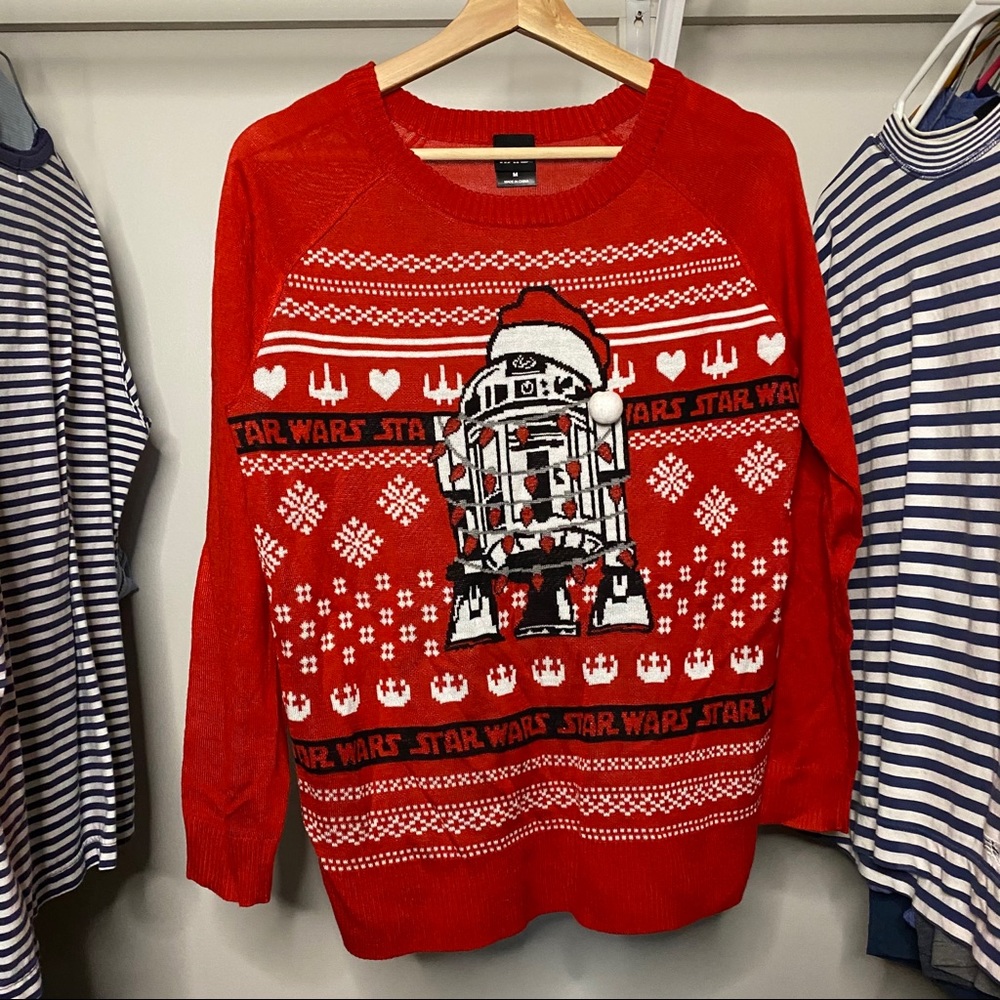 Star Wars Christmas Sweater R2D2